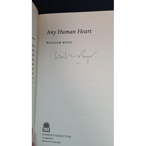 86 - William Boyd-Any Human Heart-Signed First Edition Book