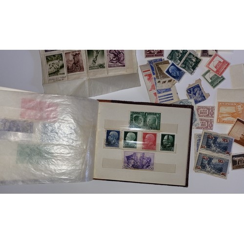 14 - Selection of stamps including many unused British and European stamps etc.