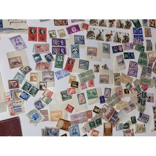 14 - Selection of stamps including many unused British and European stamps etc.