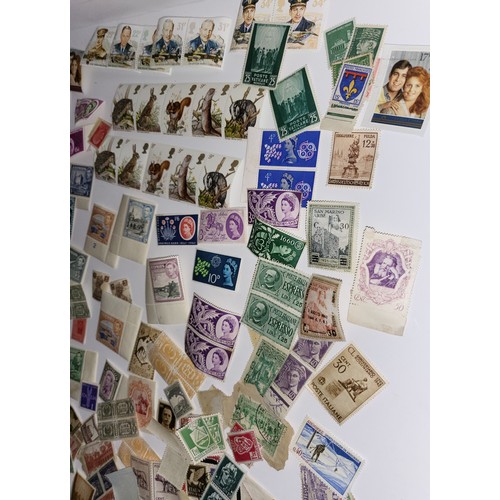 14 - Selection of stamps including many unused British and European stamps etc.