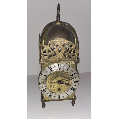 19 - Vintage Lantern mantle clock