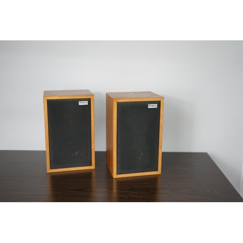 2 - Pair of Rogers LS3/5a Monitor Speakers. A matching 