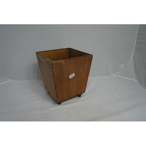 415 - Mid Century Waste Paper Bin