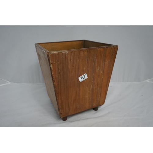 415 - Mid Century Waste Paper Bin