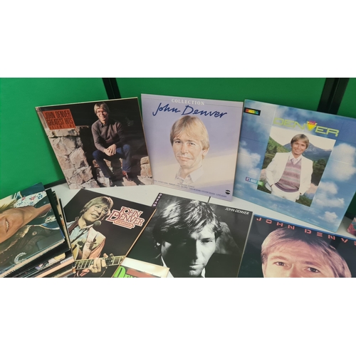 430 - Good Lot of John Denver Vinyl Records and other Collectables