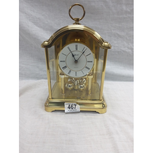 467 - Vintage Hermle German Clock