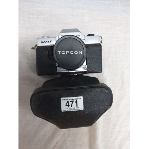 471 - Vintage Topcon Uni Camera with Lens