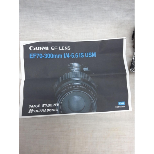 472 - Canon Zoom Lens EF 70-300mm in Case