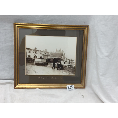 503 - Old Photograph of Putney Bridge