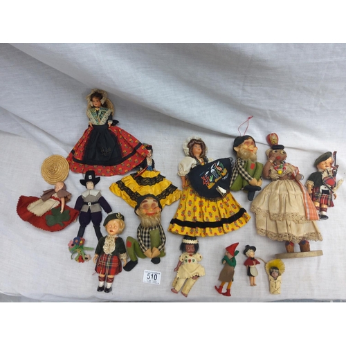 510 - Bag of Vintage Dolls