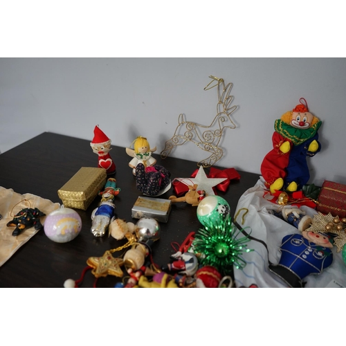 432 - Bag of Vintage Christmas Decorations