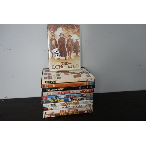 445 - Lot of Western DVDs