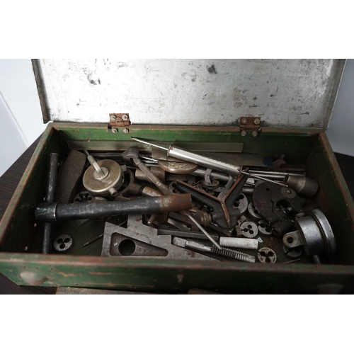 447 - Lot of Old Tools including Taps, Dies etc