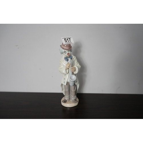 517 - Lladro Clown Figurine