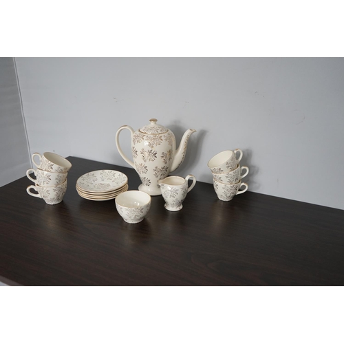 535 - Old 22k Gold Rimmed Tea Set