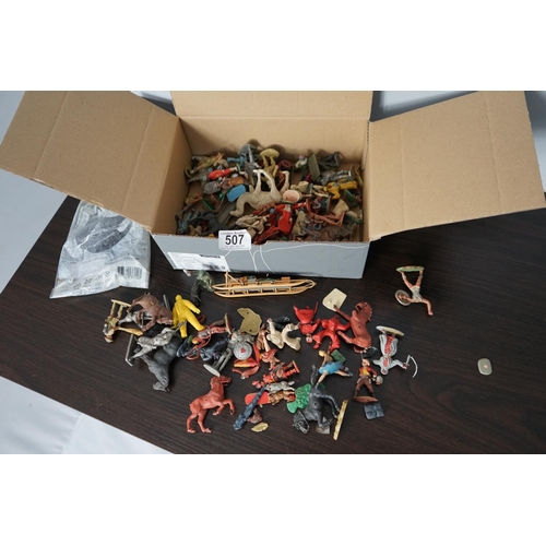 507 - Box of Asstd Toy Soliders