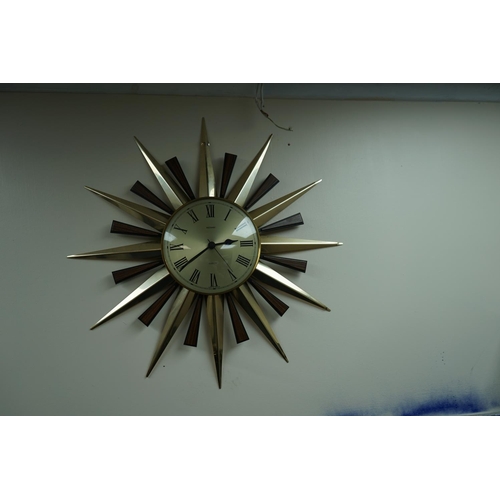 9 - Vintage Metamec Starburst Clock