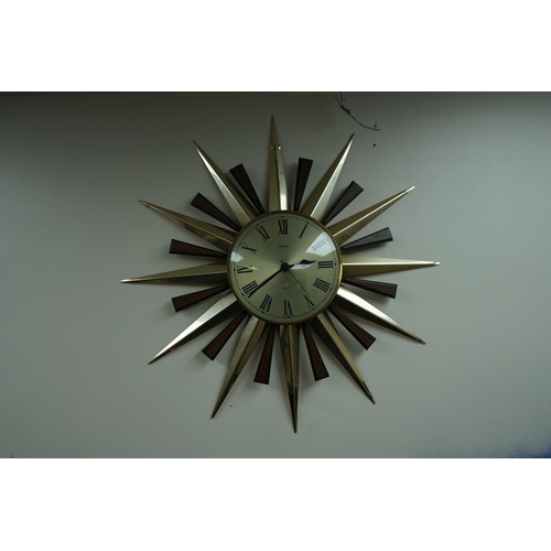 9 - Vintage Metamec Starburst Clock