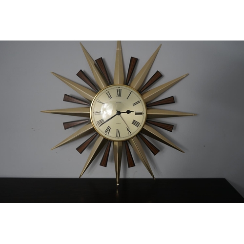 9 - Vintage Metamec Starburst Clock