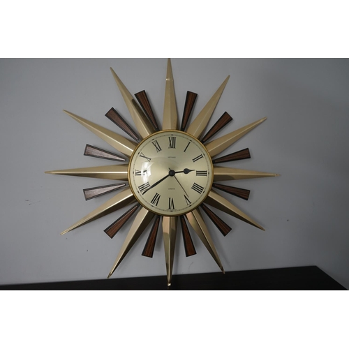 9 - Vintage Metamec Starburst Clock