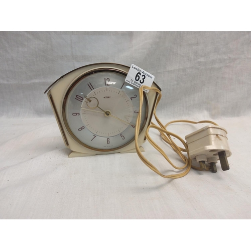 63 - Vintage Metamec Electric Clock