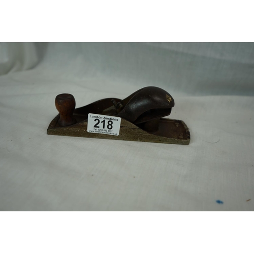 218 - Old Hobbies No 10 Wood Plane