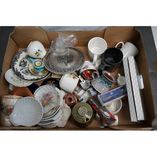 229 - Box of Assorted Bric a Brac and Collectables