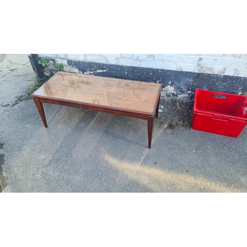 499 - Mid Century Coffee Table 107cm W  40cm T  45cm D