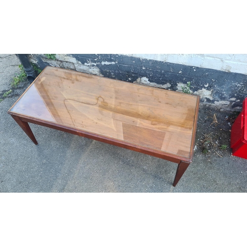 499 - Mid Century Coffee Table 107cm W  40cm T  45cm D