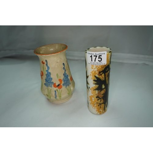 175 - Vintage Celtic Pottery vase and a Deco Myott Vase