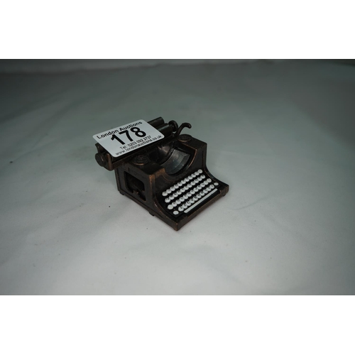 178 - Novelty Typewriter Pencil Sharpener