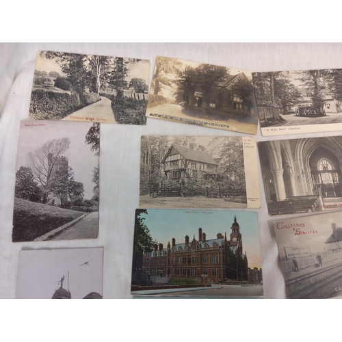 186 - Good Lot of Early 20th Century Local Postcards inc. Wallington, Chipstead etc