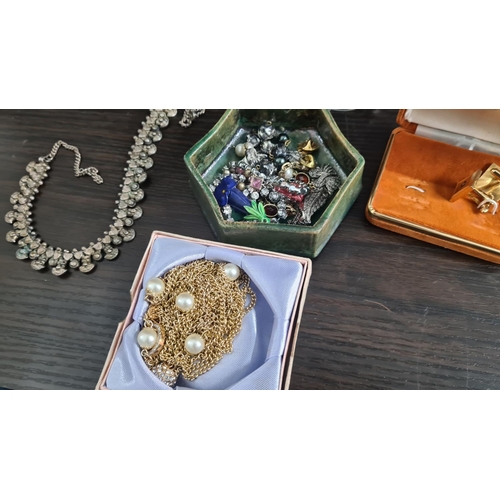 216 - Mixed House Clearance Lot of Jewellery etc