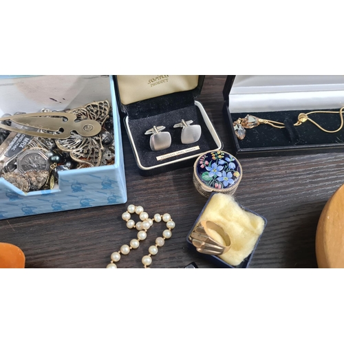 216 - Mixed House Clearance Lot of Jewellery etc