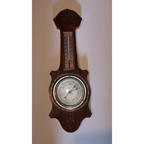 30 - Vintage wall barometer