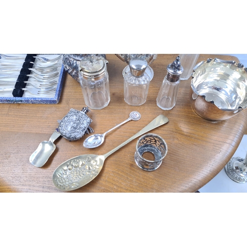 125 - Collection of Various Silver Plate etc