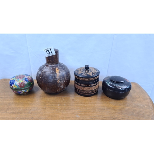 131 - Lot of 4 Interesting Pots