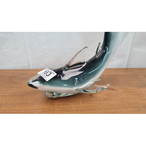 163 - Vintage Murano Glass Shark