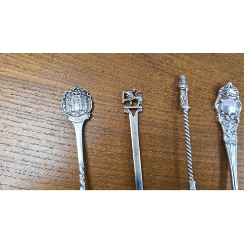 93 - Good Collection of Silver Spoons plus a Napkin Ring and a Locket 247g