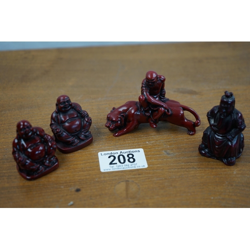 208 - Collection of Small Chinese Carvings