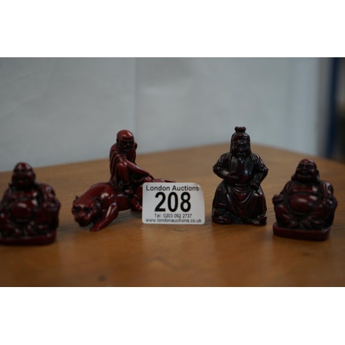 208 - Collection of Small Chinese Carvings