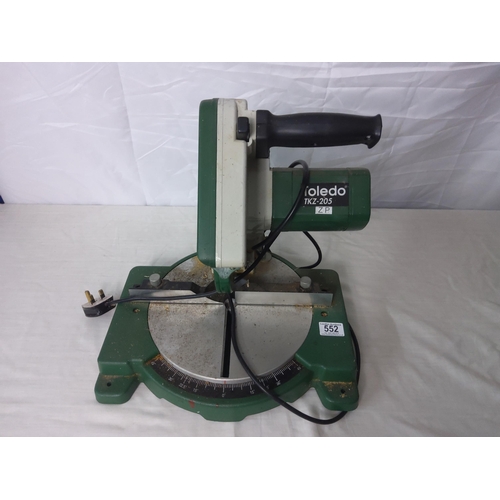 552 - Toledo TKZ-205 Chop Saw Working