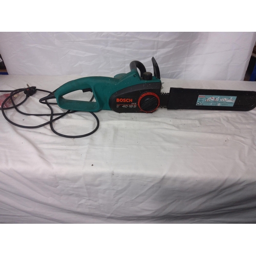 560 - Bosch AKE 40-185 Electric Chainsaw Working 1800w/40cm