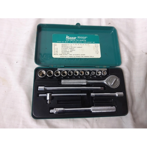 634 - Kamasa Tools 17 Piece Socket Set