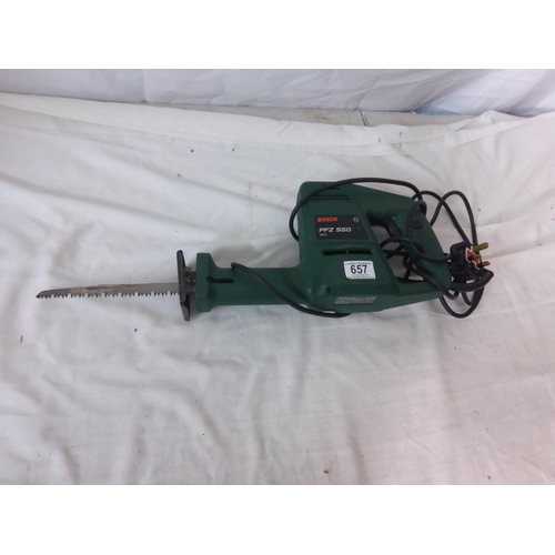 657 - Bosch PFZ 550 Electric Saw Working