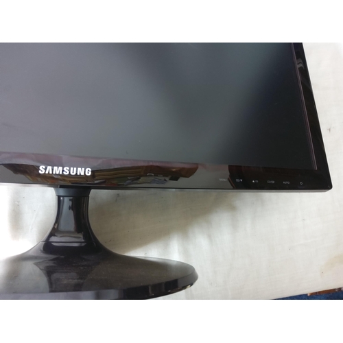 673 - A Samsung LED Computer Monitor and 1 Other