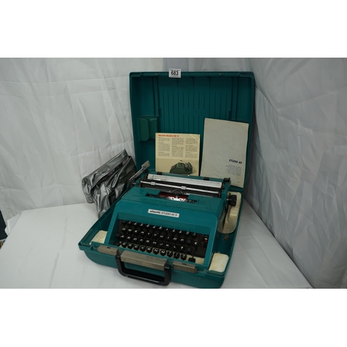 683 - Olivetti Studio 45s Typewriter