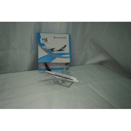 736 - Airbus Model Boxed