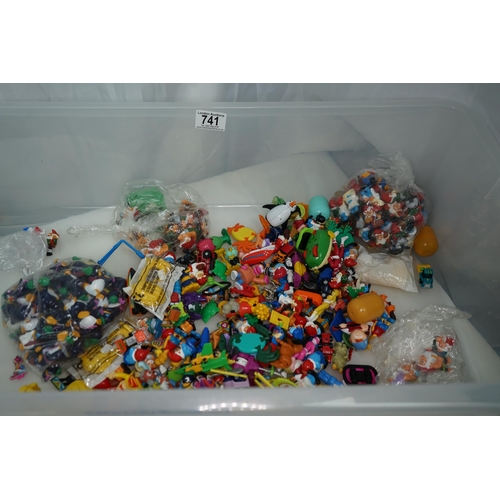 741 - Lot of Toys incl. Power Rangers etc