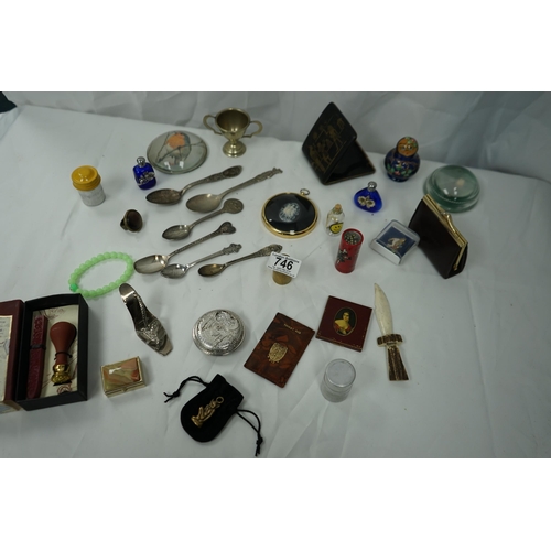 746 - Box of Various Collectables & Curios